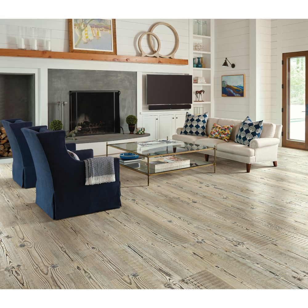 Luxury vinyl flooring in living room | Buckway Flooring