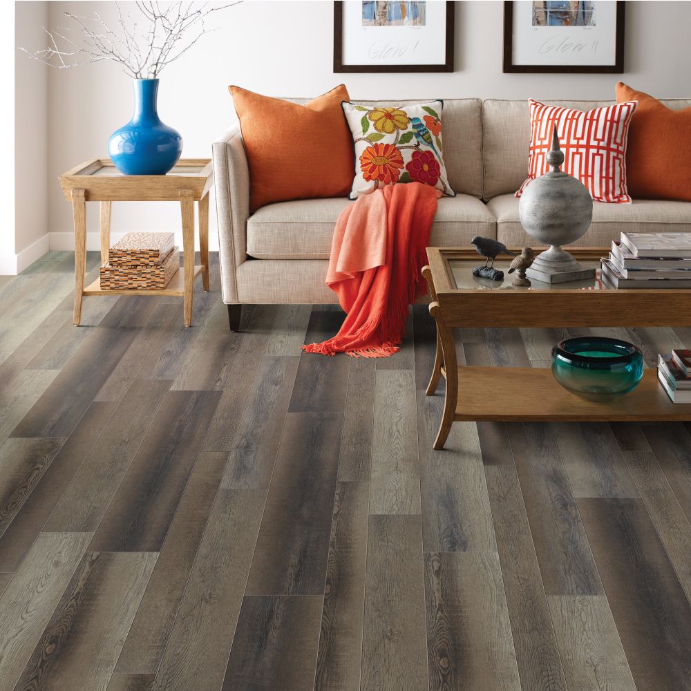 Luxury vinyl flooring in living room | Buckway Flooring